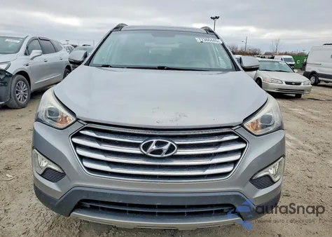 2015 Hyundai Santa Fe Gls from USA, damaged, VIN KM8SRDHFXFU103969